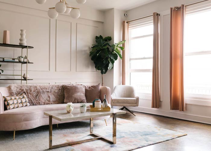 Apartment renovation involves designing