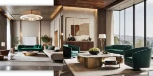 Villa Fit out Contractor blueprints