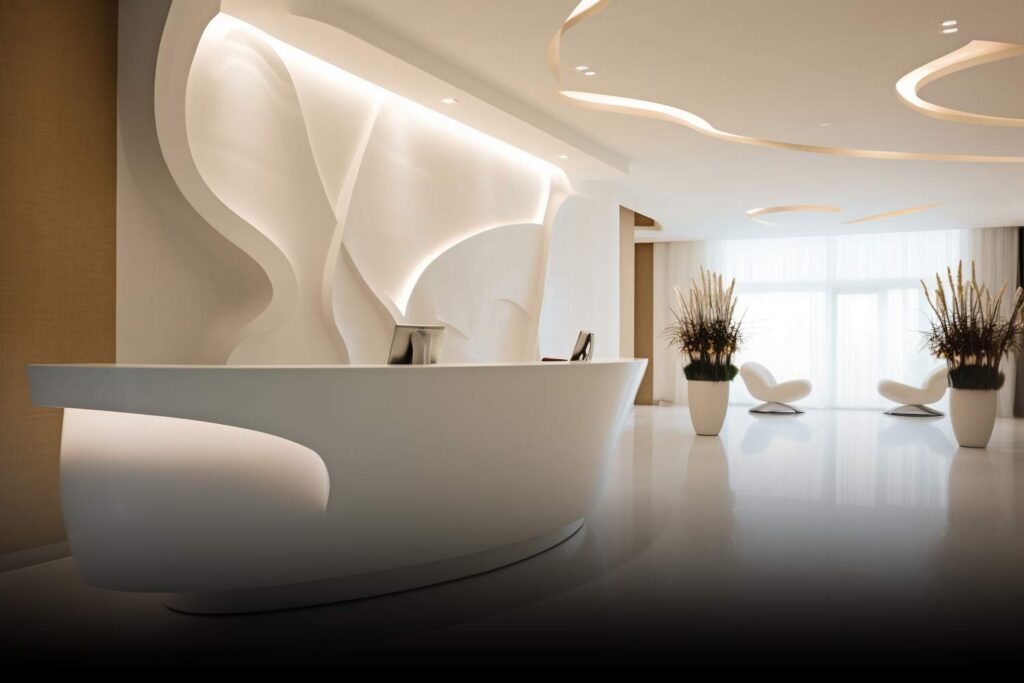 view clinic interior design blueprint experts