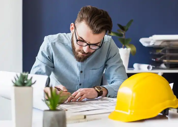 civil legal engineer drawing plan blueprint workplace