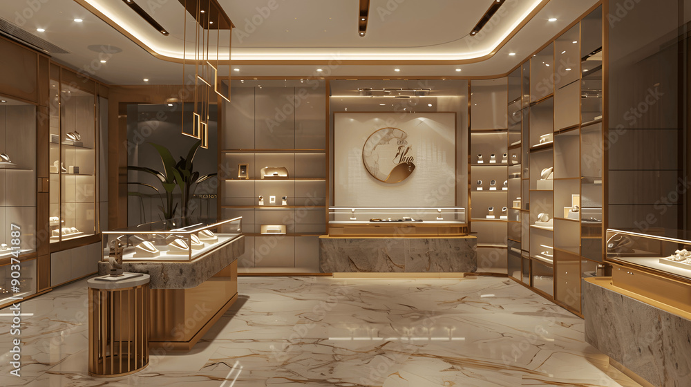 luxury jewellery store