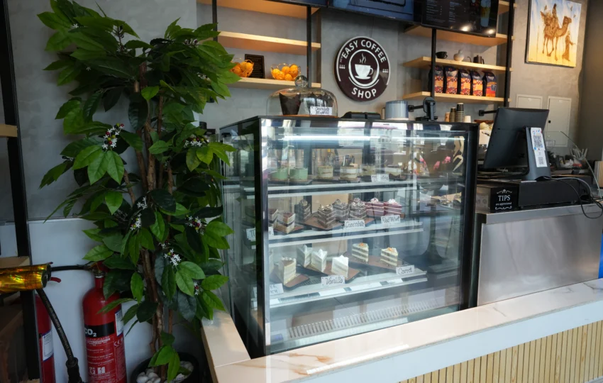 Dessert Display & Barista Station